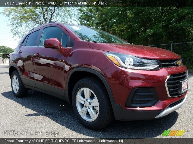 2017 Chevrolet Trax LT AWD in Crimson Metallic