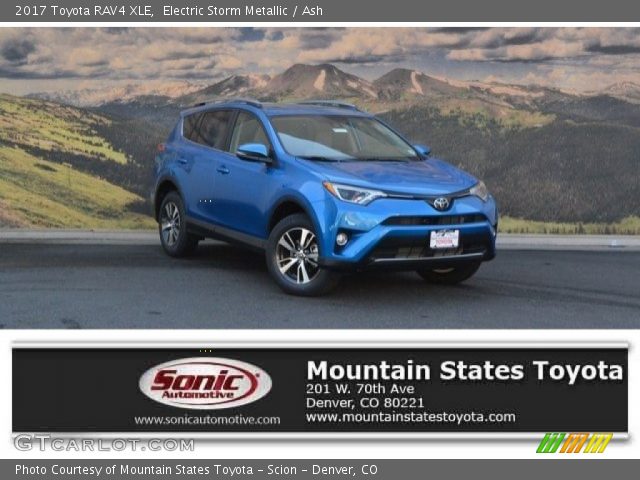 2017 Toyota RAV4 XLE in Electric Storm Metallic