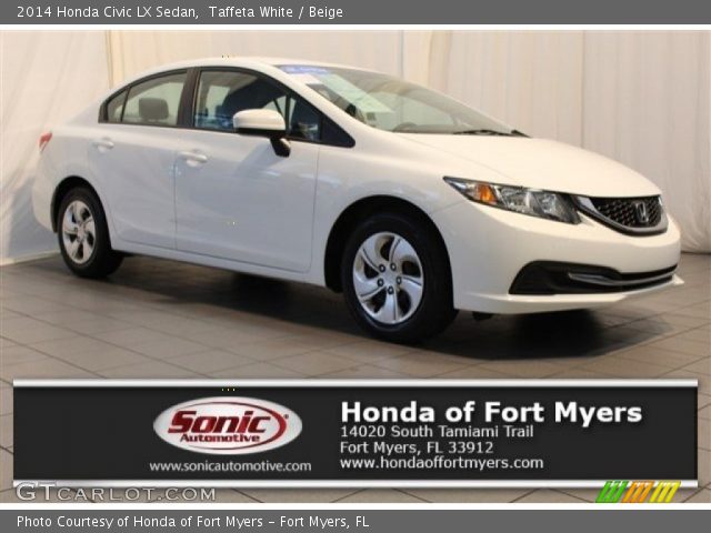 2014 Honda Civic LX Sedan in Taffeta White