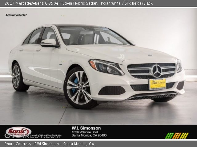 2017 Mercedes-Benz C 350e Plug-in Hybrid Sedan in Polar White