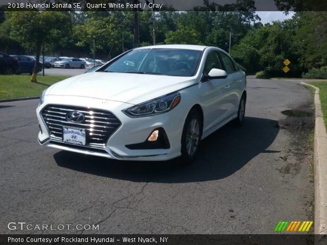 2018 Hyundai Sonata SE in Quartz White Pearl