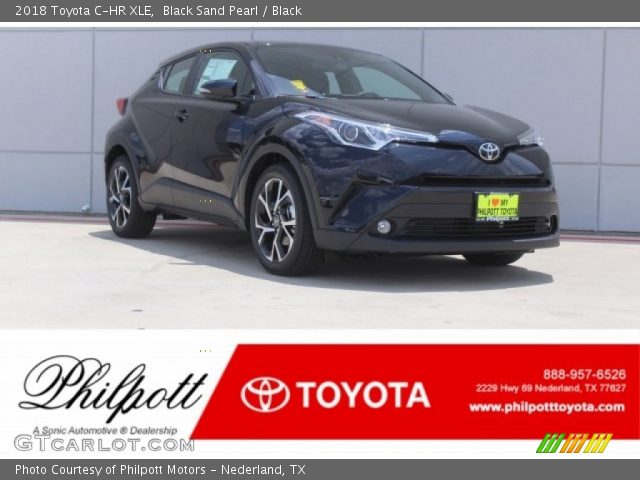 2018 Toyota C-HR XLE in Black Sand Pearl