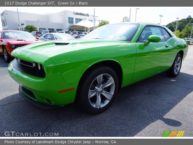 2017 Dodge Challenger SXT in Green Go