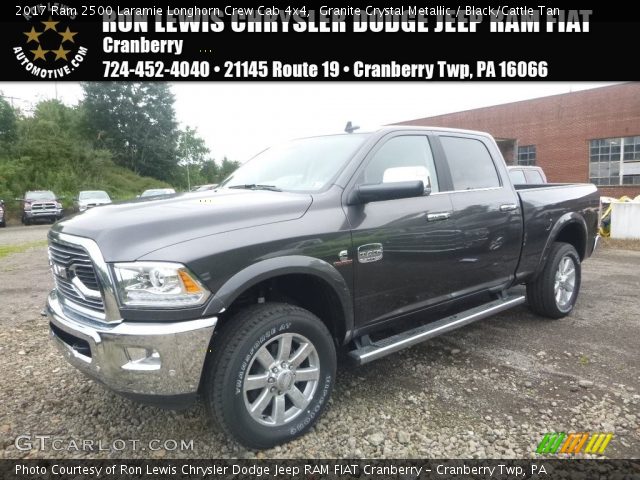 2017 Ram 2500 Laramie Longhorn Crew Cab 4x4 in Granite Crystal Metallic