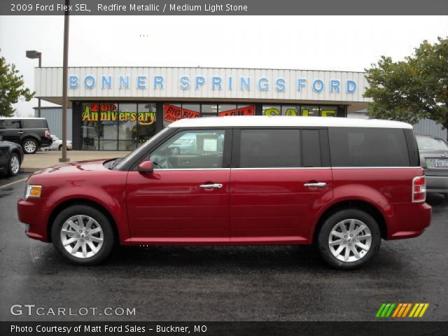 2009 Ford Flex SEL in Redfire Metallic