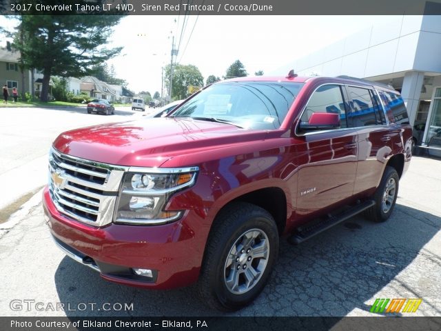 2017 Chevrolet Tahoe LT 4WD in Siren Red Tintcoat