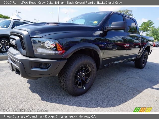 2017 Ram 1500 Rebel Crew Cab in Brilliant Black Crystal Pearl