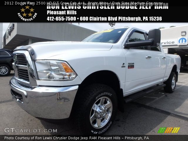 2012 Dodge Ram 2500 HD SLT Crew Cab 4x4 in Bright White