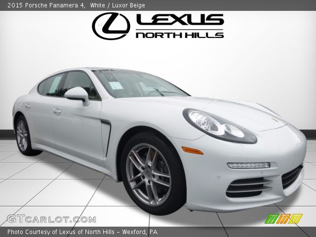 2015 Porsche Panamera 4 in White