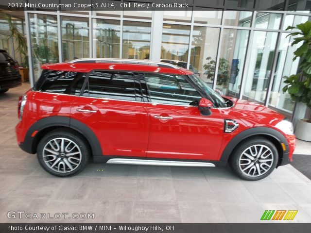 2017 Mini Countryman Cooper S ALL4 in Chili Red