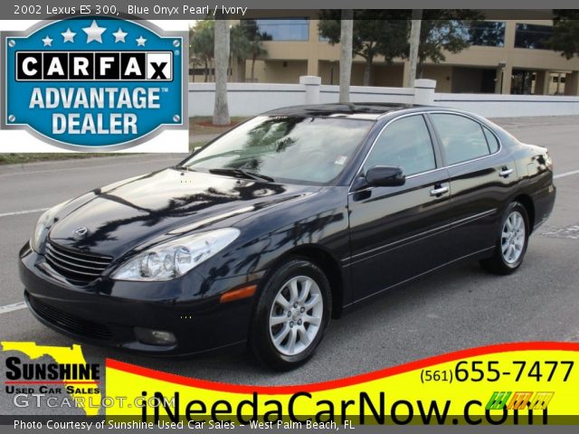 2002 Lexus ES 300 in Blue Onyx Pearl