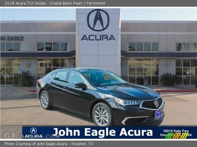 2018 Acura TLX Sedan in Crystal Black Pearl