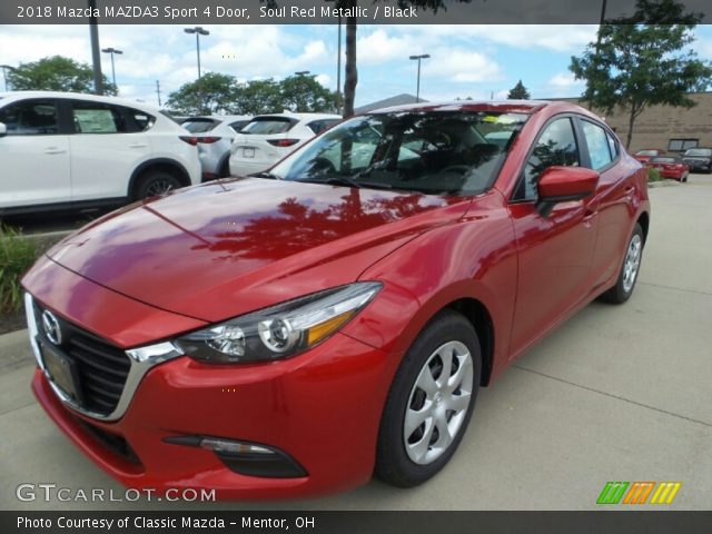 2018 Mazda MAZDA3 Sport 4 Door in Soul Red Metallic