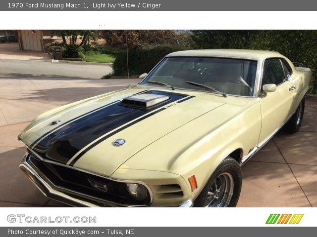1970 Ford Mustang Mach 1 in Light Ivy Yellow
