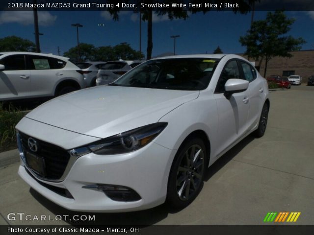 2018 Mazda MAZDA3 Grand Touring 4 Door in Snowflake White Pearl Mica