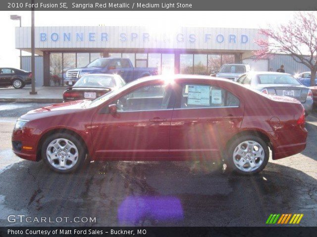 2010 Ford Fusion SE in Sangria Red Metallic