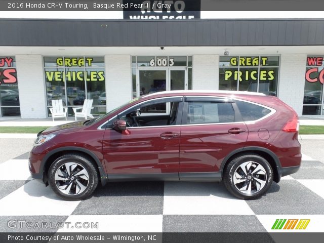 2016 Honda CR-V Touring in Basque Red Pearl II