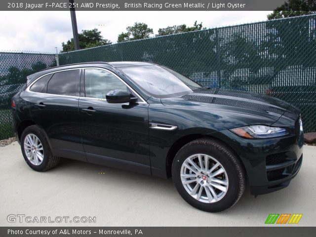 2018 Jaguar F-PACE 25t AWD Prestige in British Racing Green Metallic