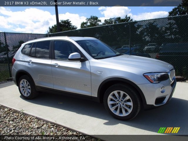 2017 BMW X3 xDrive28i in Glacier Silver Metallic