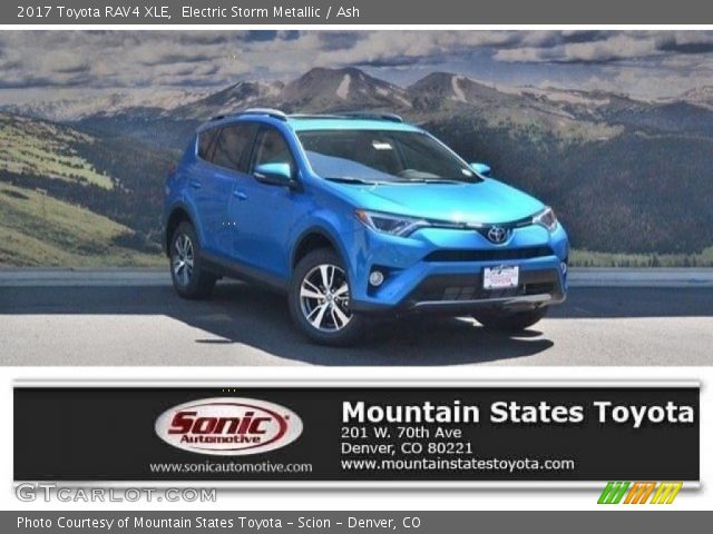 2017 Toyota RAV4 XLE in Electric Storm Metallic