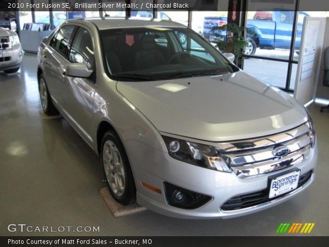 2010 Ford Fusion SE in Brilliant Silver Metallic