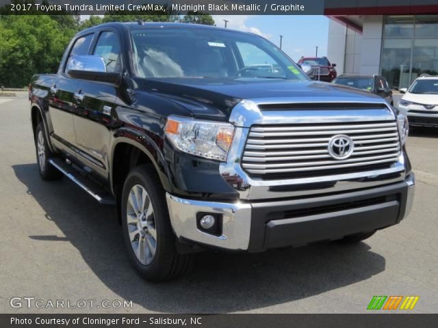 2017 Toyota Tundra Limited CrewMax in Midnight Black Metallic