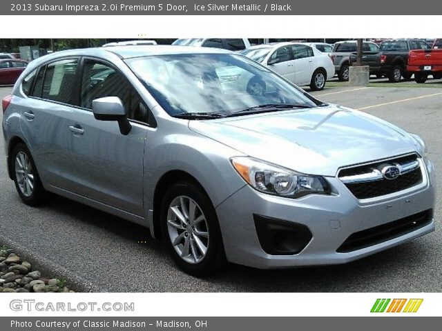 2013 Subaru Impreza 2.0i Premium 5 Door in Ice Silver Metallic