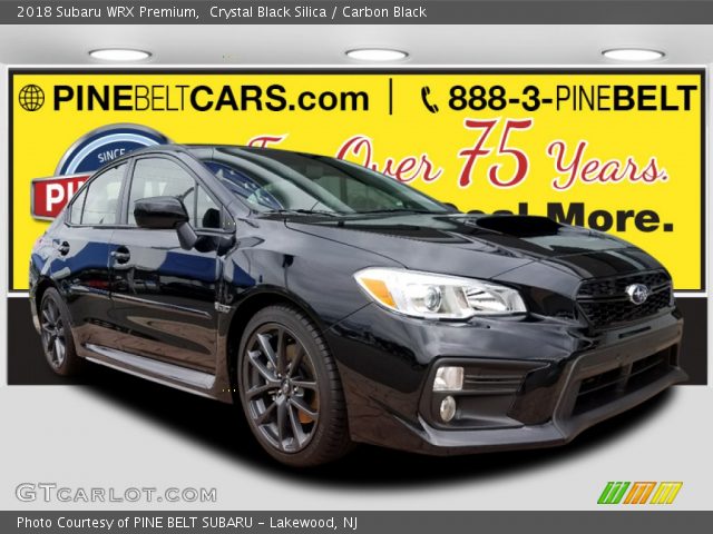 2018 Subaru WRX Premium in Crystal Black Silica