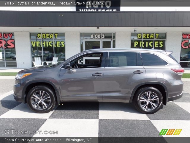 2016 Toyota Highlander XLE in Predawn Gray Mica