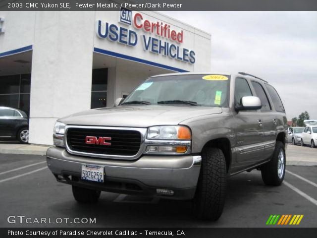 2003 GMC Yukon SLE in Pewter Metallic