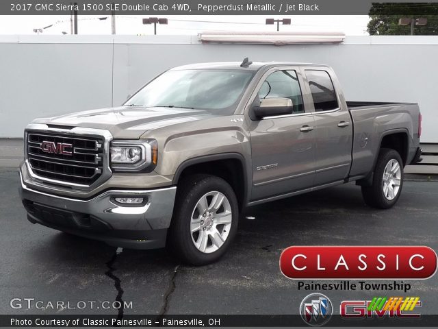 2017 GMC Sierra 1500 SLE Double Cab 4WD in Pepperdust Metallic