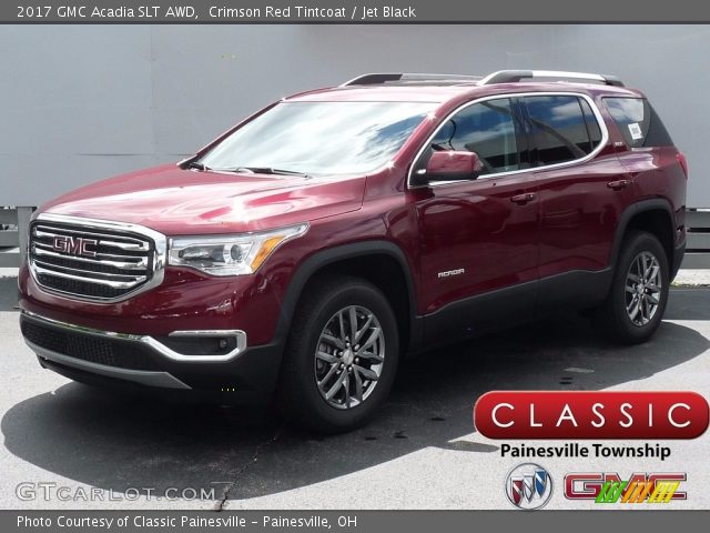 2017 GMC Acadia SLT AWD in Crimson Red Tintcoat