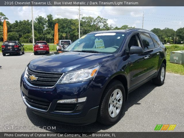 2016 Chevrolet Traverse LS in Blue Velvet Metallic