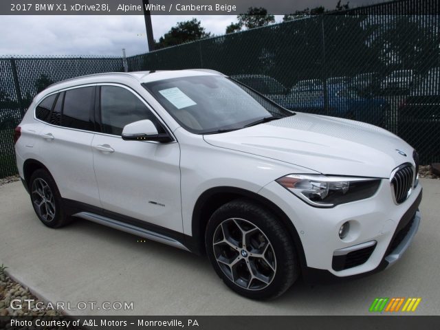 2017 BMW X1 xDrive28i in Alpine White