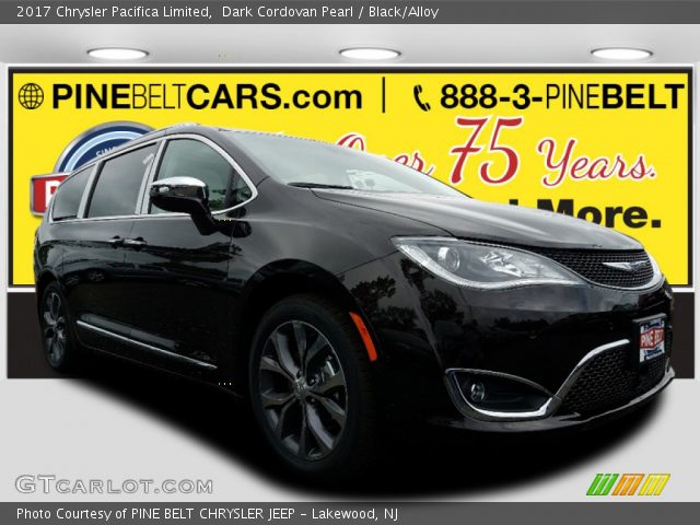 2017 Chrysler Pacifica Limited in Dark Cordovan Pearl
