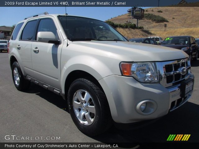 2009 Ford Escape Limited V6 4WD in Brilliant Silver Metallic