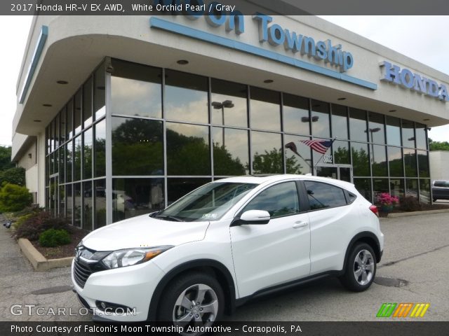2017 Honda HR-V EX AWD in White Orchid Pearl