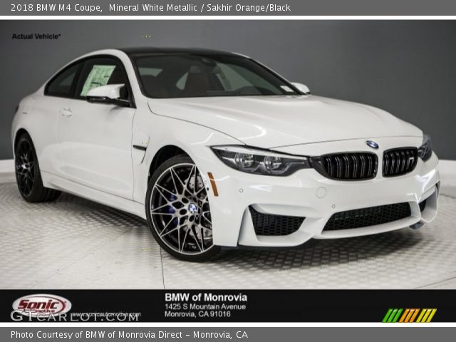 2018 BMW M4 Coupe in Mineral White Metallic