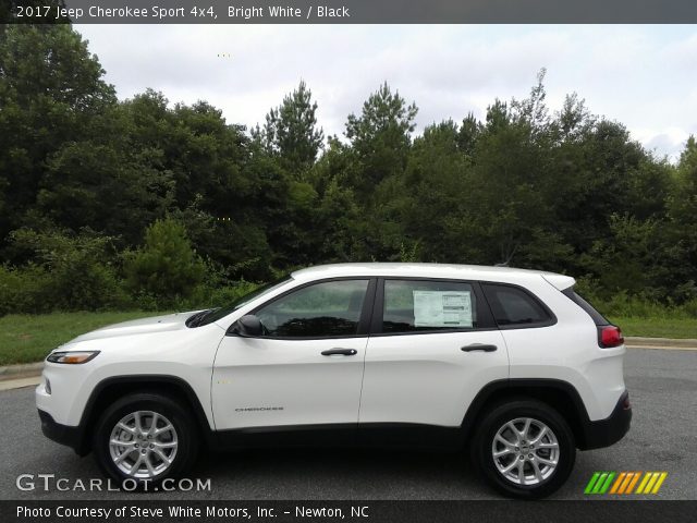 2017 Jeep Cherokee Sport 4x4 in Bright White