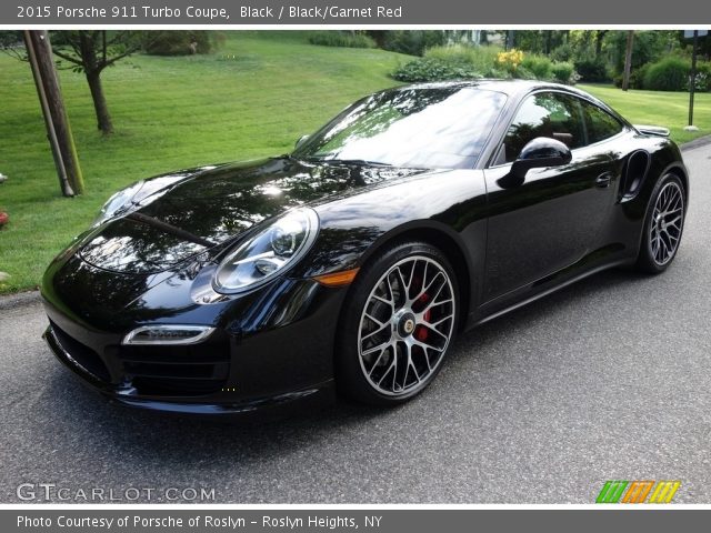 2015 Porsche 911 Turbo Coupe in Black
