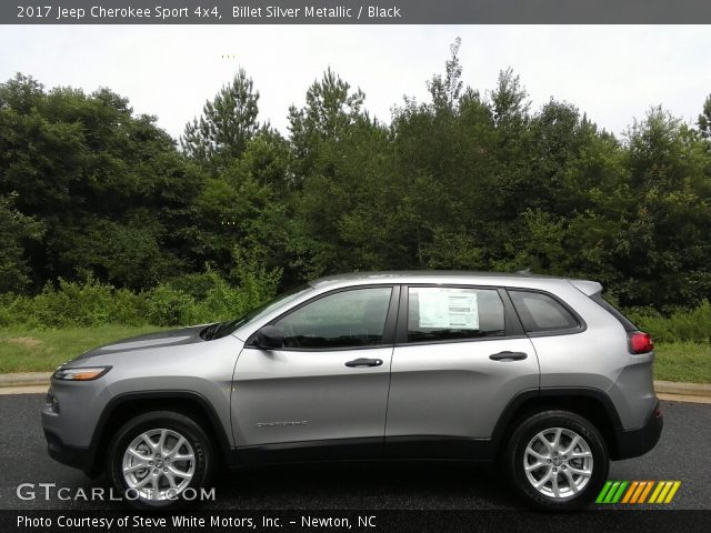 2017 Jeep Cherokee Sport 4x4 in Billet Silver Metallic