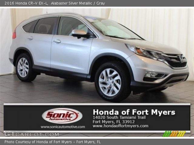 2016 Honda CR-V EX-L in Alabaster Silver Metallic