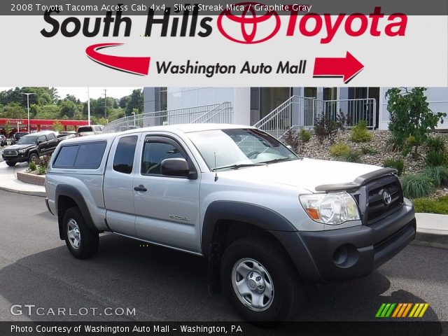 2008 Toyota Tacoma Access Cab 4x4 in Silver Streak Mica