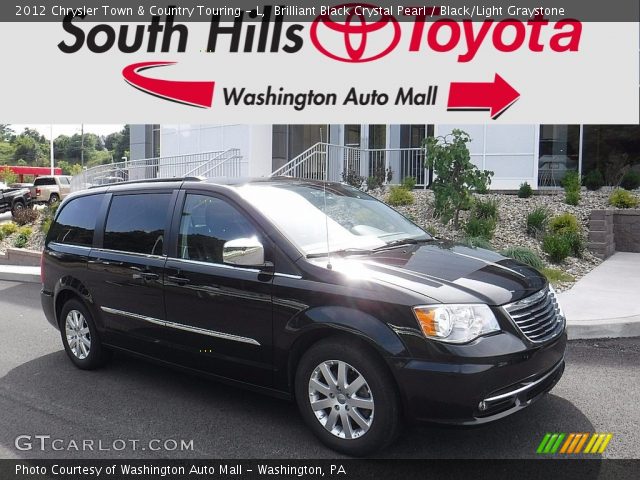2012 Chrysler Town & Country Touring - L in Brilliant Black Crystal Pearl