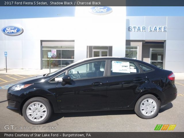 2017 Ford Fiesta S Sedan in Shadow Black