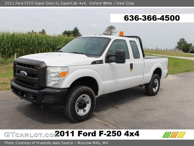 2011 Ford F250 Super Duty XL SuperCab 4x4 in Oxford White