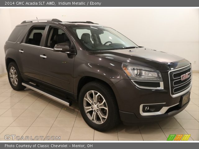 2014 GMC Acadia SLT AWD in Iridium Metallic