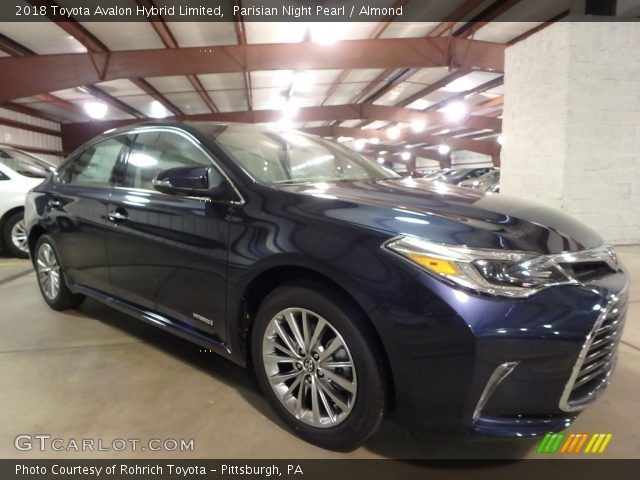 2018 Toyota Avalon Hybrid Limited in Parisian Night Pearl