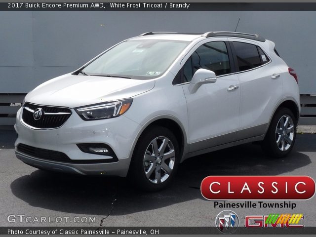 2017 Buick Encore Premium AWD in White Frost Tricoat