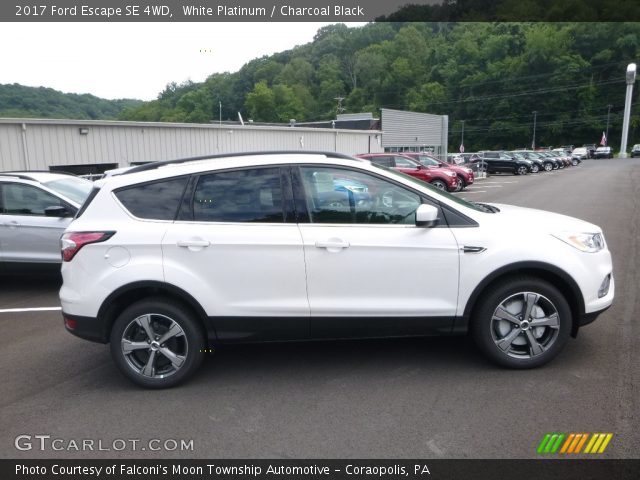 2017 Ford Escape SE 4WD in White Platinum
